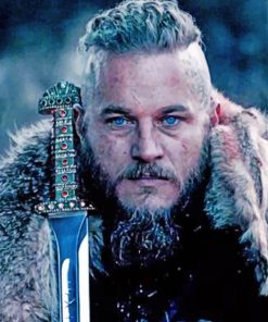 Vikings Legends Ragnar Paint By Numbers