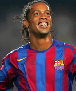 Ronaldinho Gaucho Football Legend Paint By Numbers