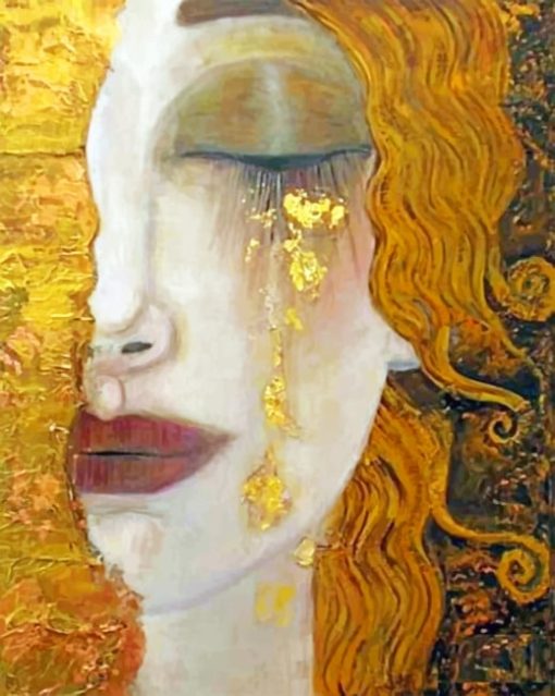 crying-gold-paint-by-numbers