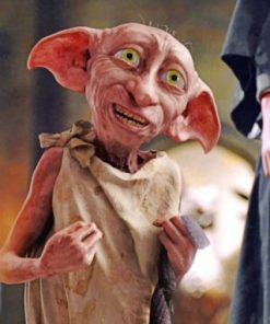 Dobby and Hogwarts Magic Paint By Numbers