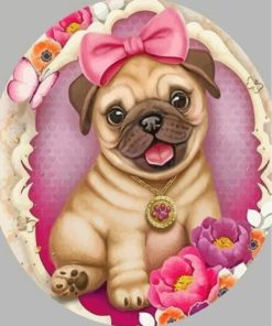 Cute Dogs Paint By Numbers