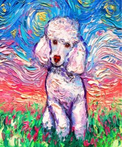 Cute Dog Paint By Numbers