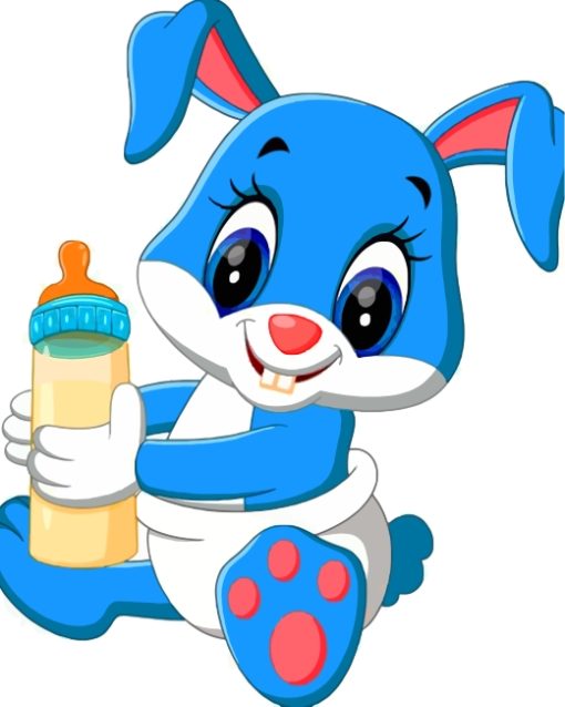 cute-rabbit-paint-by-numbers