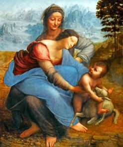 Leonardo da Vinci Renaissance Paint By Numbers