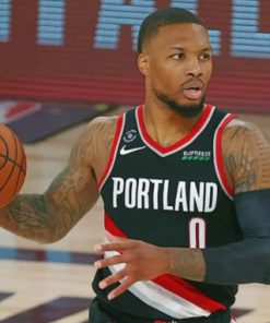 Lillard Basketball Star Paint By Numbers