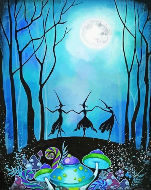 dancing-witches-paint-by-numbers
