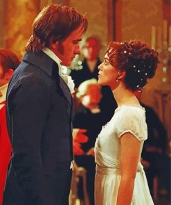 Darcy And Lizzy Characters Paint By Numbers