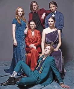 Dark Film Characters Paint By Numbers