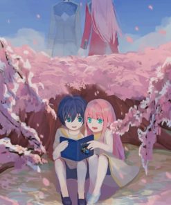 Zero Two Anime Paint By Numbers