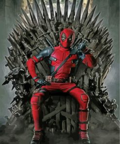 Deadpool Movie Collector Paint By Numbers