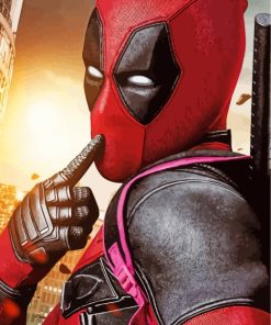 Deadpool Movie Experience Paint By Numbers