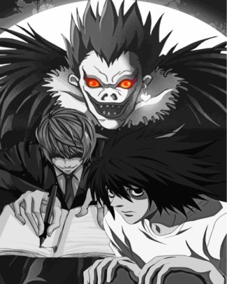 Death Note Ryuk Paint By Numbers