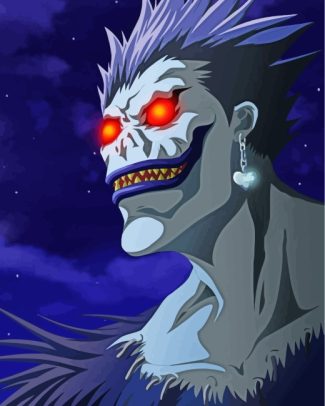 Death Note Ryuk Shinigami Paint By Numbers