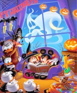 Disney Halloween Magic Paint By Numbers