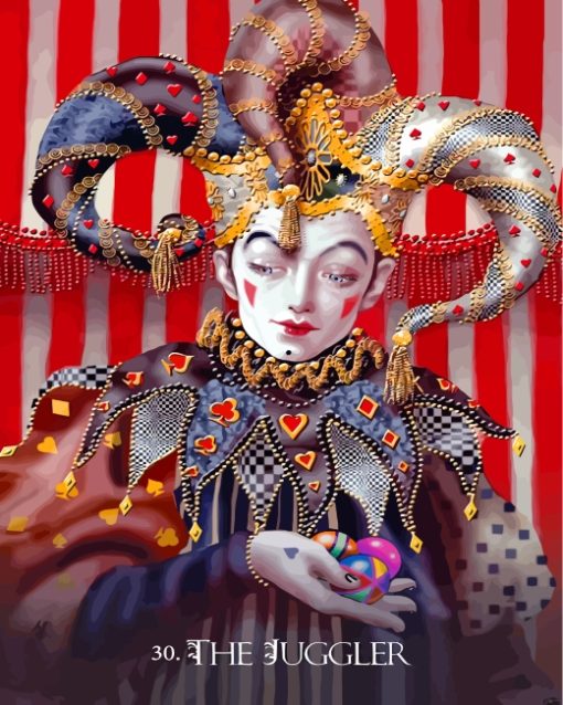 divine-circus-oracle-deck-paint-by-numbers
