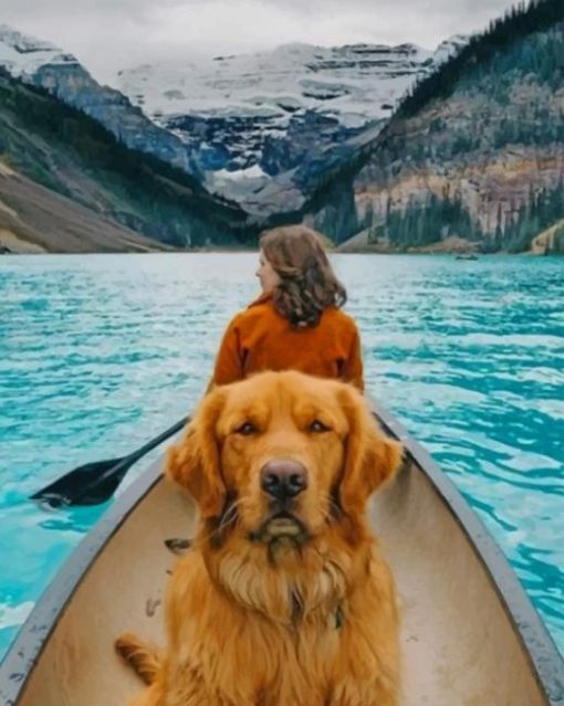 dog-and-his-owner-in-a-boat-paint-by-number
