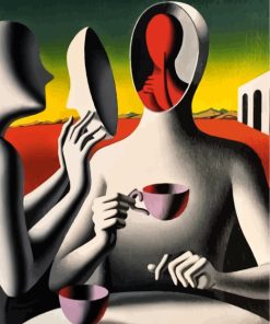 Cubism Inspired Artwork Paint By Numbers