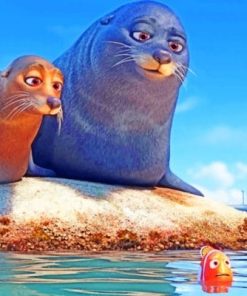 Finding Dory Adventure Paint By Numbers