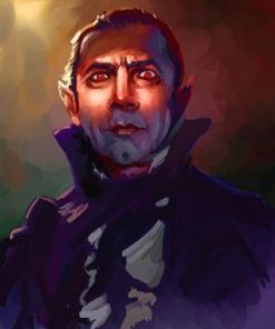 Dracula Creepy Scene Paint By Numbers