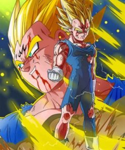 Dragon Ball Gohan Artwork Paint By Numbers
