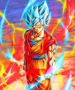Goku Anime Paint By Numbers