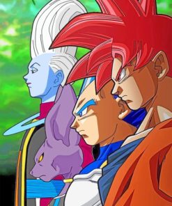 Dragon Ball Goku Paint By Numbers