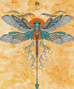 Dragonfly Insects Paint By Numbers