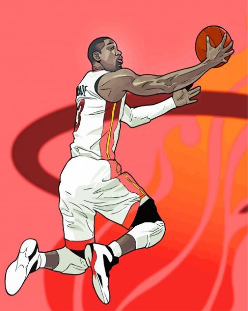 dwyane-wade-Illustration-paint-by-numbers