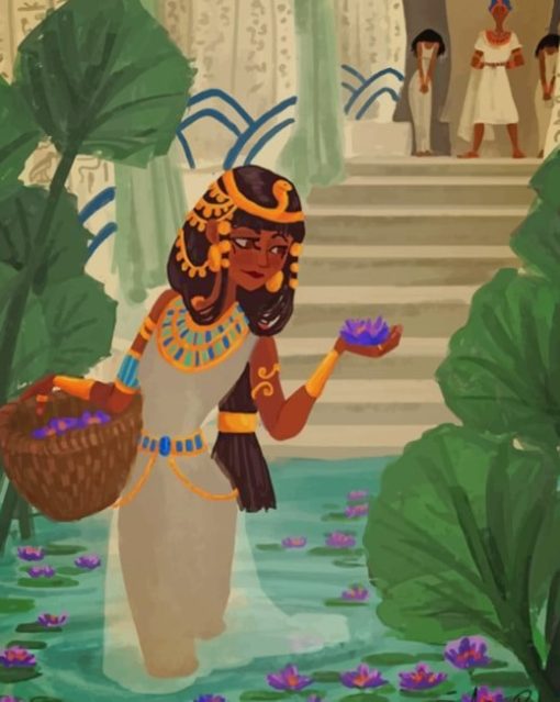 egyptian-queen-paint-by-number