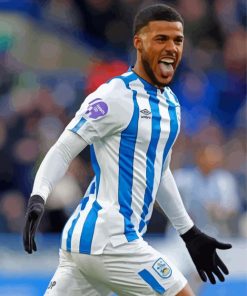 Elias Kachunga Huddersfield Paint By Numbers