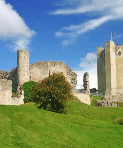 Conisbrough Castle England Paint By Numbers