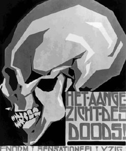 Maurits Cornelis Escher Skulls Paint By Numbers