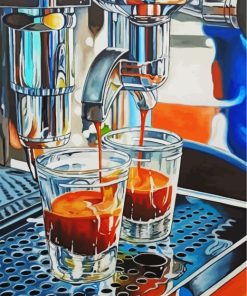 Espresso Drink Paint By Numbers