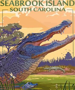 Everglades Wildlife Paint By Numbers