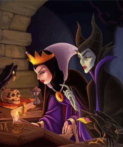 Evil Queen Disney Paint By Numbers