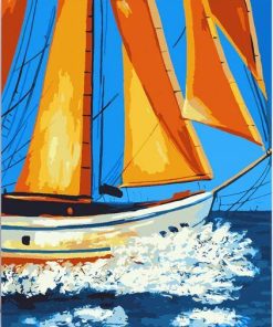 Ocean Waves Seascape Paint By Numbers