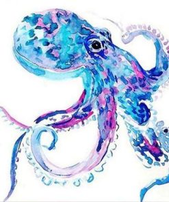 Colorful Octopus Creativity Paint By Numbers