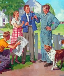 Family Harold Anderson Art Paint By Numbers