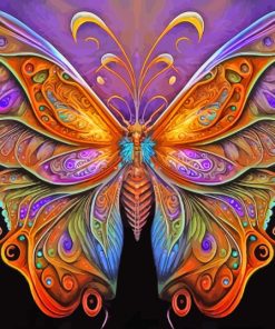 Fantasy Butterflies Paint By Numbers