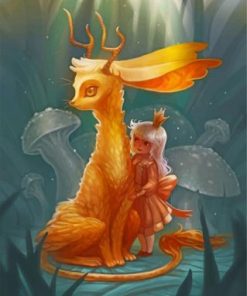 Jackalope Fantasy Paint By Numbers