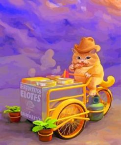 Chubby Cat Paint By Numbers