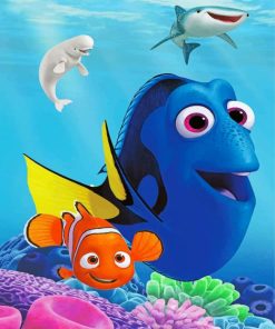 Finding Dory Animation Paint By Numbers