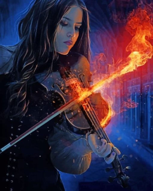 fire-violinist-paint-by-numbers