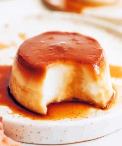 Flan Dessert Palette Paint By Numbers