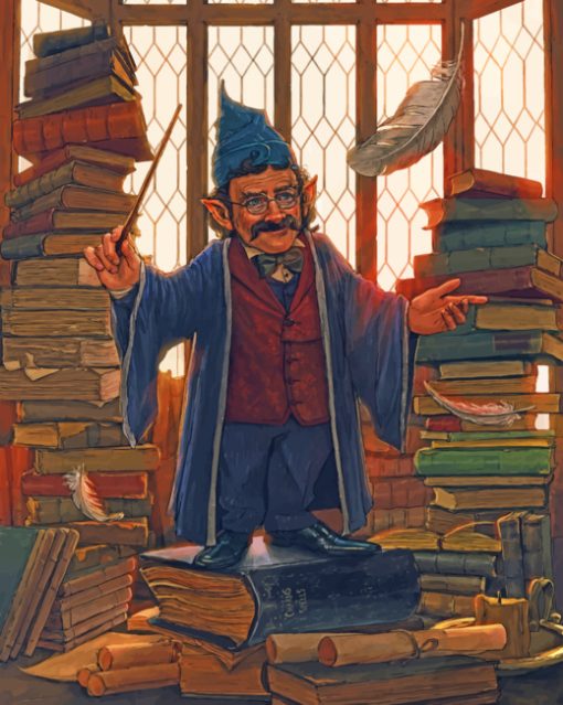 flitwick-harry-potter-paint-by-number