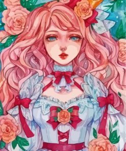 Flower-Themed Girls Paint By Numbers