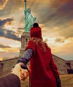 Explore NYC with Statue of Liberty Paint By Numbers