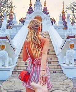 Follow Me to Asia Travel Paint By Numbers