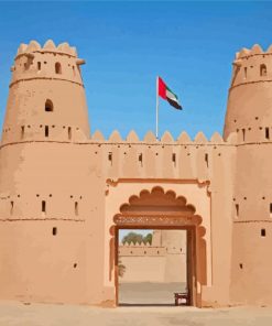 Al Jahili Fort Exploration Paint By Numbers