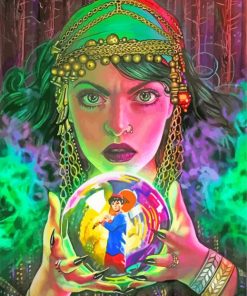 Fortune Teller Paint By Numbers